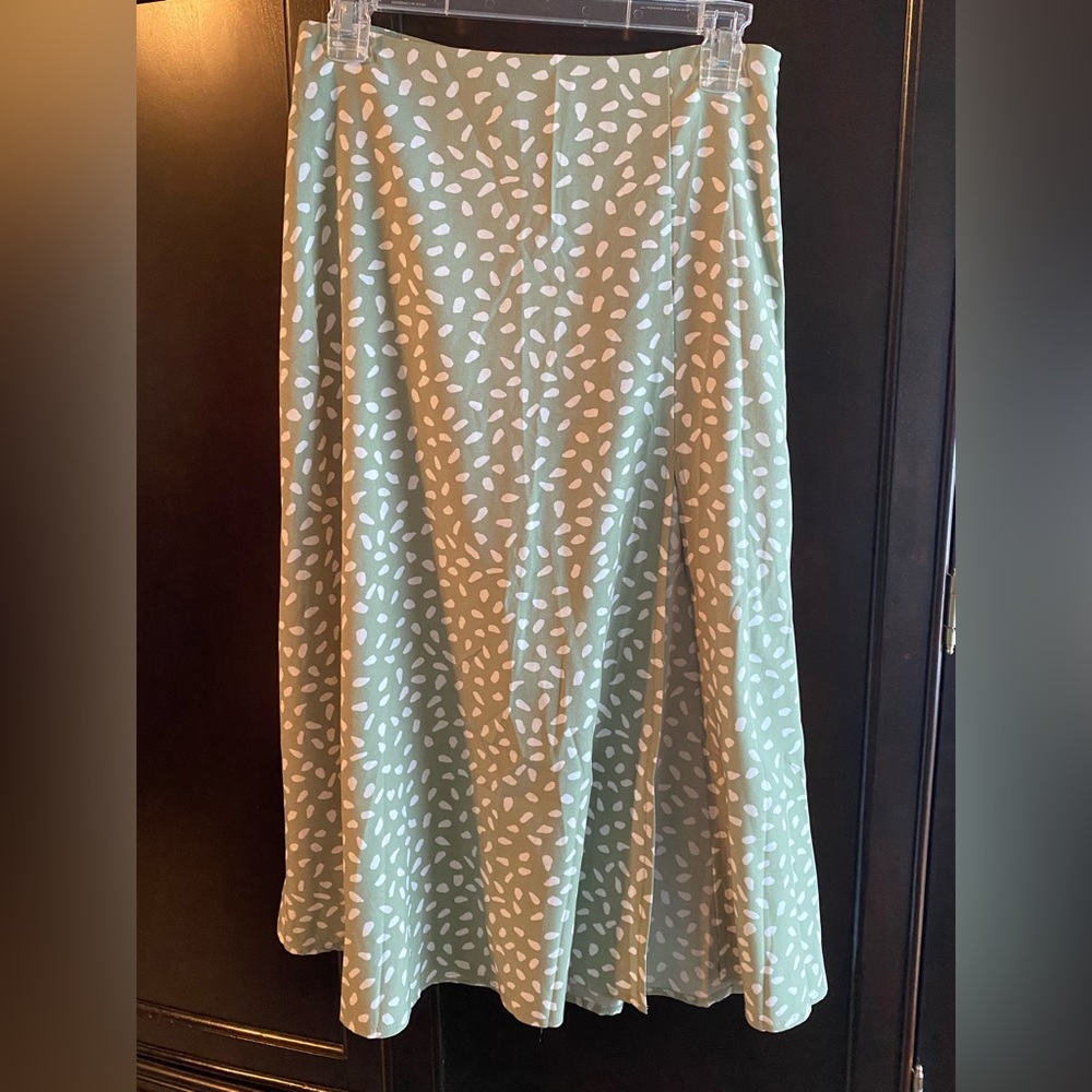 Shein A-Line skirt with side slit